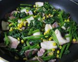✿ほうれん草＆エリンギのバター醤油炒め✿作り方4写真