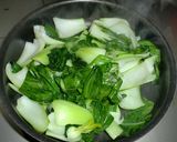 青梗菜のミルク煮　ちんげんさい牛乳煮作り方3写真