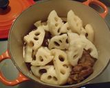 スペアリブとれんこんのさっぱり煮作り方3写真
