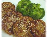 レンコンの豚肉はさみ 味噌焼き作り方8写真