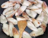 ちくわでエビチリ風作り方3写真