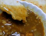 イングリッシュマフィンでインドカレー風作り方4写真