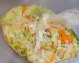 冷凍保存に便利な♪レンジで蒸しキャベツ作り方3写真