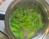 さやえんどうの中華スープ作り方4写真