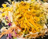 野菜サラダ再生●ターメリック炒めライス作り方1写真