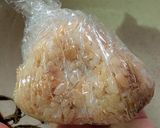 簡単★軽食！醤油マヨおかか白ゴマおにぎり作り方4写真