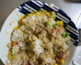 レンジ簡単中華風梅ウスター照味炒飯弁当作り方10写真