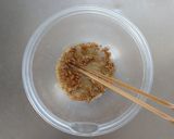 菜の花とクリームチーズのデリ風胡麻和え。作り方3写真