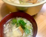 胡麻の香りで汁まで美味しい♪塩ちゃんこ鍋作り方18写真