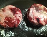 【道産牛🐂】絶品ソース!霜降り丨冷凍ハンバーグ♪作り方4写真