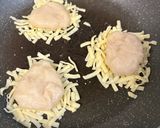 パリふわチーズ餅　磯辺揚げ　糖質オフ　片栗粉なし作り方3写真
