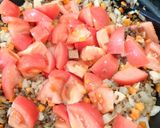 食感が癖になる☆蓮根トマト牛キーマカレー作り方12写真