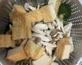 オイスターソースの厚揚げ煮作り方1写真