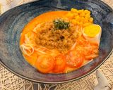 夏にぴったり冷やし坦々素麺（牛乳）作り方3写真