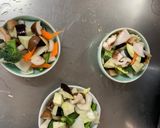 肉無チクワ簡単洋風ビビンバ味野菜炒め作り方11写真