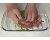 シャキシャキ大根と豚肉のレンジ蒸し★動画作り方4写真