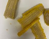 さくうま♡嶽きみ（とうもろこし）の天ぷら作り方1写真