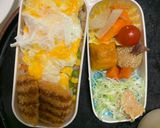 レンジシシリアンライス味オムライス弁当作り方17写真