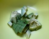 昼食に　卵とアボカドベーコンのトースト作り方6写真