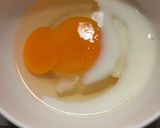 卵１個で四角いオムレツ ホットサンド用作り方1写真