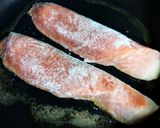 秋鮭のバター醤油焼き💫きのこソース作り方4写真