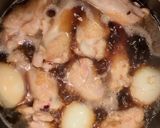 手羽元と卵の🌟こっくり甘酢煮作り方4写真