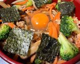ブロッコリー代用オコゲ入りビビンバ作り方10写真
