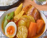 春野菜のスープカレー作り方7写真