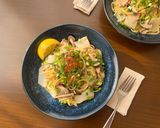 旨味凝縮！塩揉み白菜のワンパン和風パスタ作り方26写真