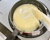 マッシュルームオムレツ♪チェダーソース作り方4写真
