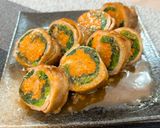 ガリバタたれが◎ほうれん草の豚肉巻き作り方8写真