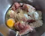 胡麻から揚げ作り方1写真