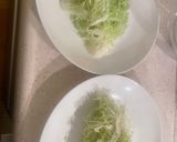 とんぺい風キャベツのオムレツ作り方3写真