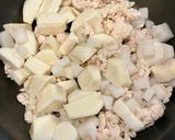 鶏ひき肉と根菜のそぼろ煮作り方3写真