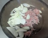 旨味しみしみ♪厚揚げのすき玉そぼろ丼作り方3写真