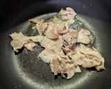 とっても簡単★豚こまキムチ丼作り方1写真