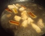 鶏肉と長ネギのおろしうどん作り方5写真