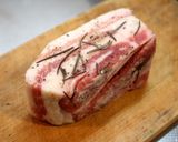 【簡単保存食】塩豚（生ベーコン）の作り方作り方1写真