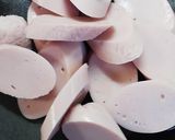 ほうれん草と魚肉ソーセージのソテー作り方2写真