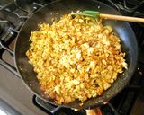 お野菜だけで炒り豆腐作り方4写真