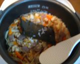 ベビー帆立で炊き込みご飯♪作り方10写真