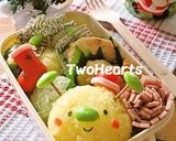 キャラ弁❤なんか可愛いカラフルいもむし君作り方10写真