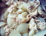 大根と豚肉の炒め煮作り方5写真