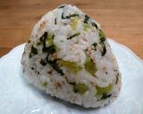 おかわりしたくなる！大根葉の浅漬けで菜飯作り方2写真