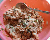 タレ不要☆豚挽き肉の簡単つくねバーグ作り方7写真