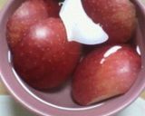 お弁当に～お花のリンゴ作り方3写真