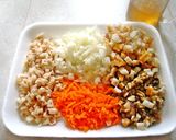 お野菜だけで炒り豆腐作り方2写真
