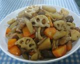タカラ本みりんと料理のための清酒で炒り鶏作り方7写真