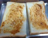 トマトとかぼちゃのトースト　味噌風味作り方2写真