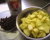 おいしさ倍増♥赤酒でアップルクーヘン♥作り方2写真